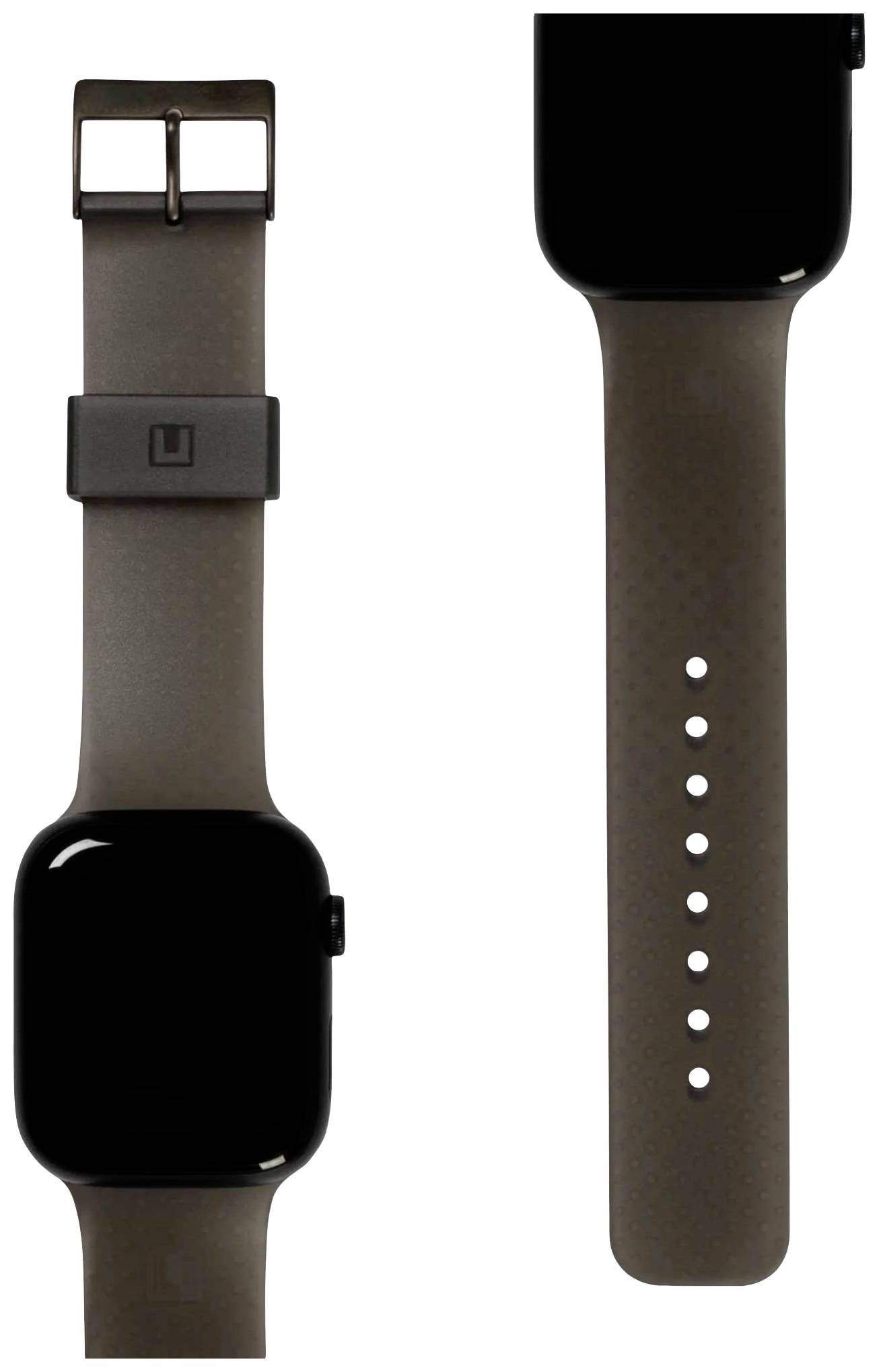 Urban Armor Gear Lucent Sportarmband 42 mm, 44 mm, 45 mm, 49 mm Grau Watch SE, Watch Series 1, Watch Series 2, Watch Series 3, Watch Series 4, Watch