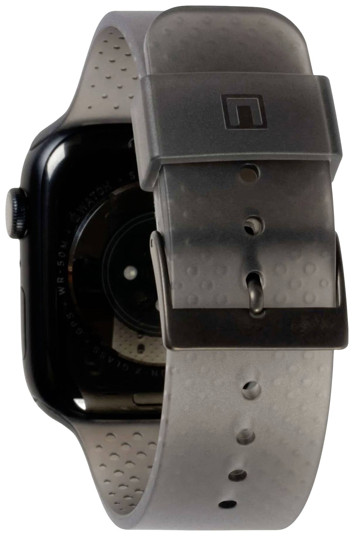 Urban Armor Gear Lucent Sportarmband 42 mm, 44 mm, 45 mm, 49 mm Grau Watch SE, Watch Series 1, Watch Series 2, Watch Series 3, Watch Series 4, Watch