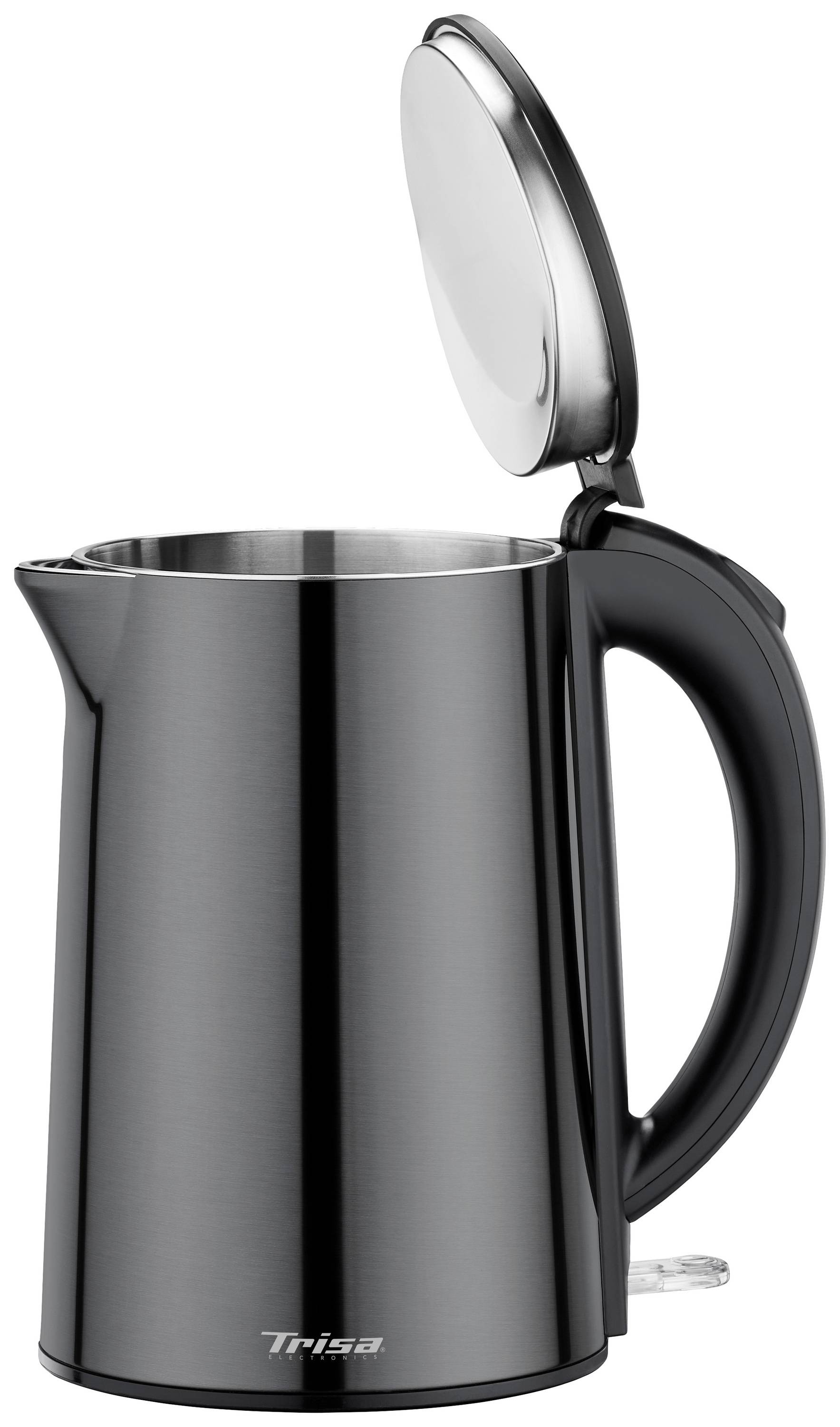 Trisa Comfort Touch Wasserkocher schnurlos, Überhitzungsschutz Schwarz Fassungsvermögen: 1.5 l