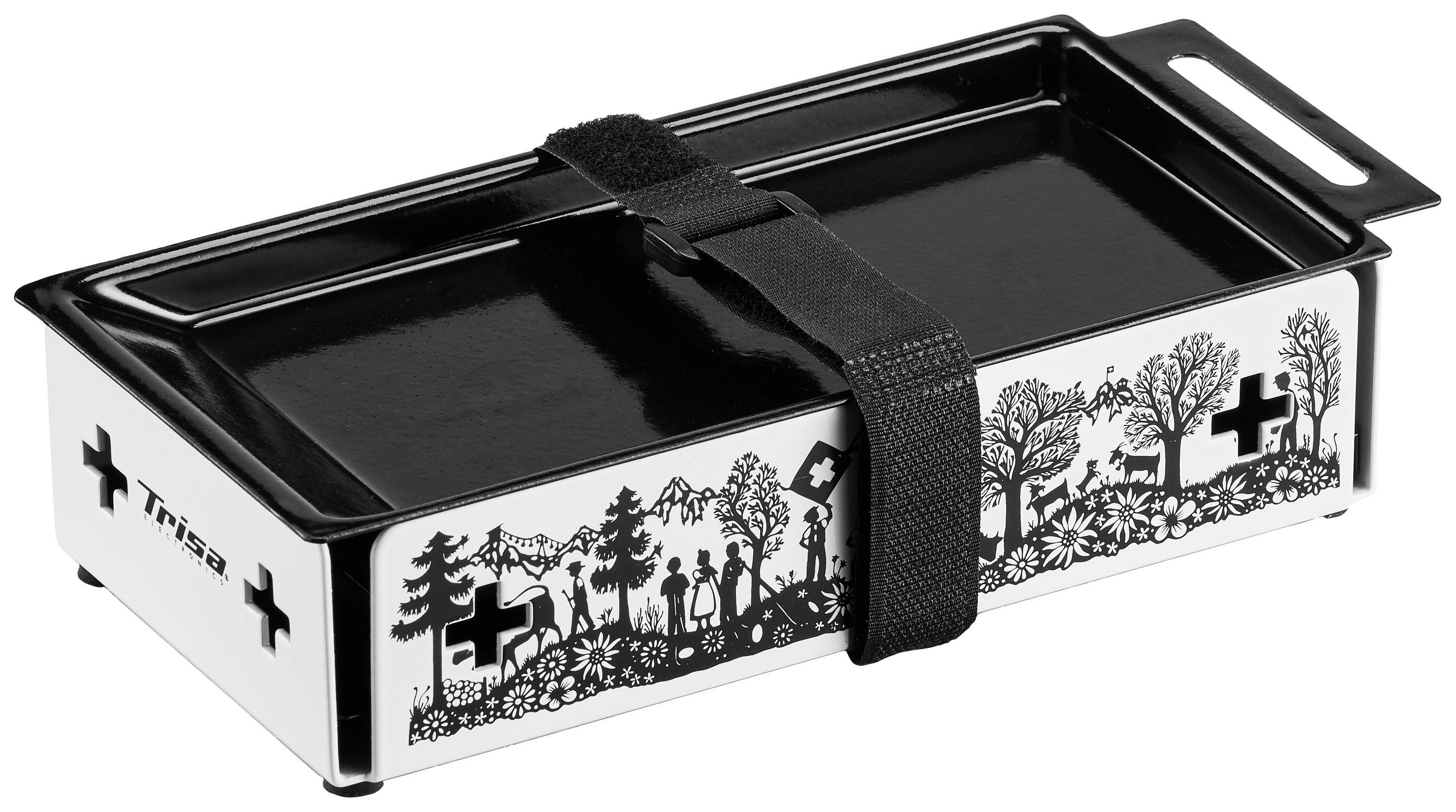 Trisa Ktchenette Raclette Weiß, Schwarz