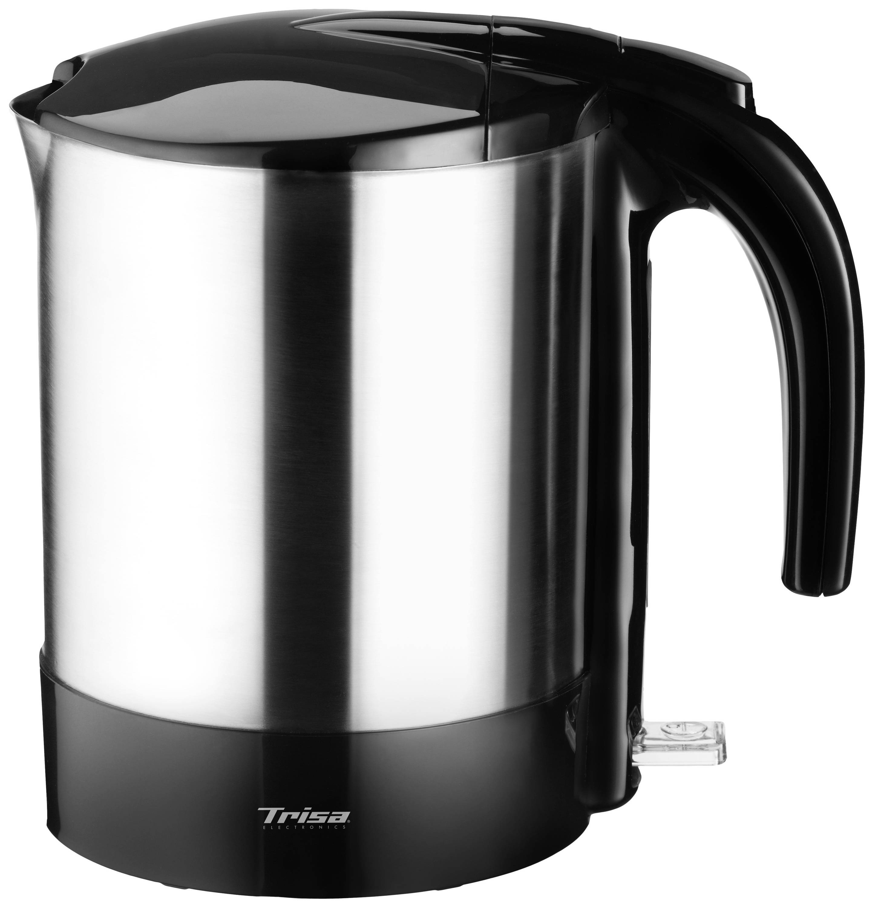 Trisa W4875 Wasserkocher schnurlos, Überhitzungsschutz Silber, Schwarz Fassungsvermögen: 1.7l