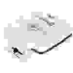Gaufrier Trisa Bricelet Classique revêtement anti-adhésif, rabattable, voyant lumineux, réglage de la température en continu blanc