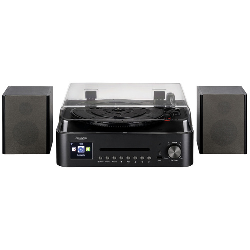 Reflexion HIF2080 Stereoanlage AUX, Bluetooth®, CD, DAB+, DLNA, Internetradio, Plattenspieler, Radiorecorder, UKW, USB, WLAN