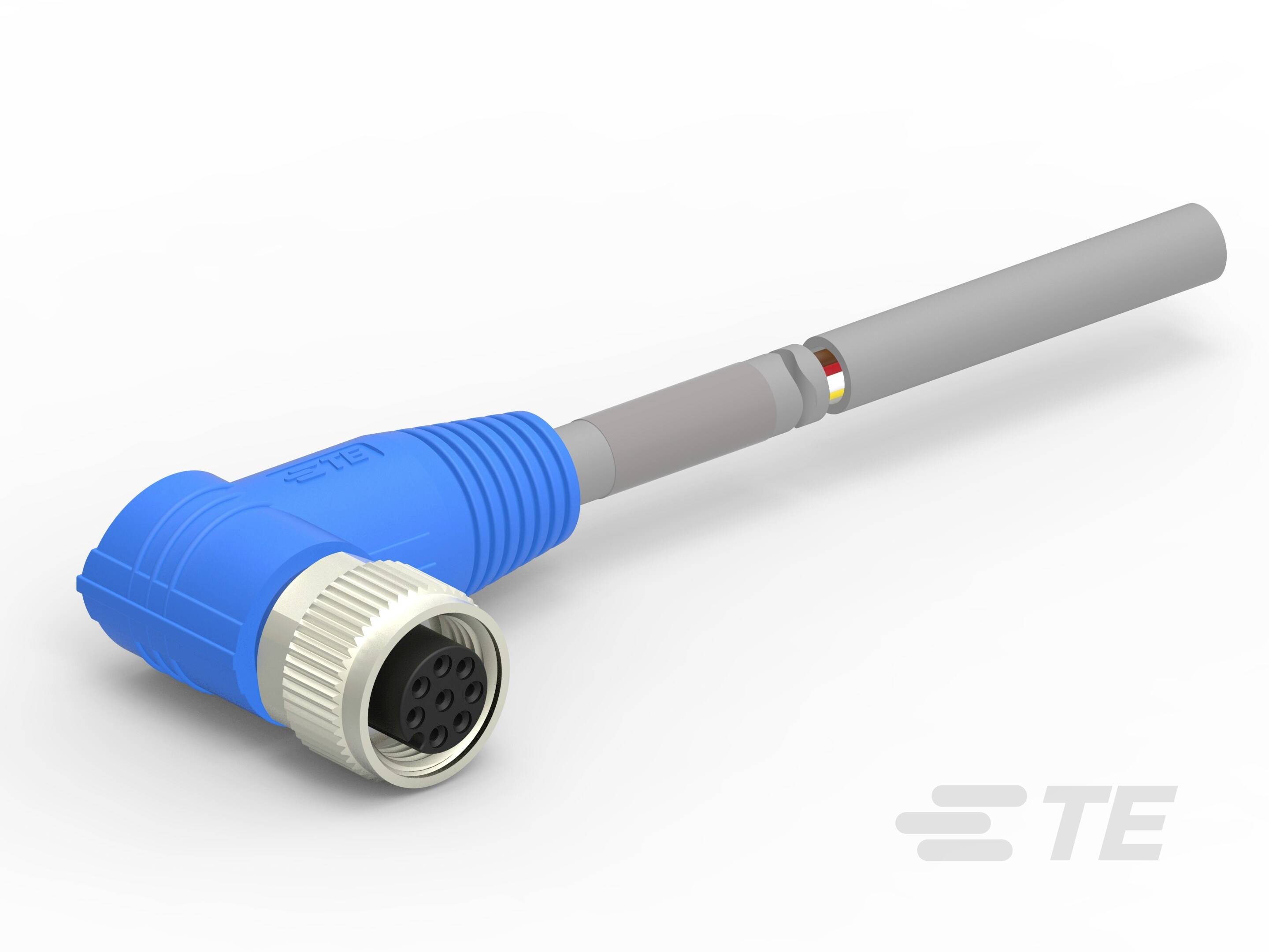 TE Connectivity T4161420008-005 Sensor-/Aktor-Steckverbinder, konfektioniert 2 St. Bag