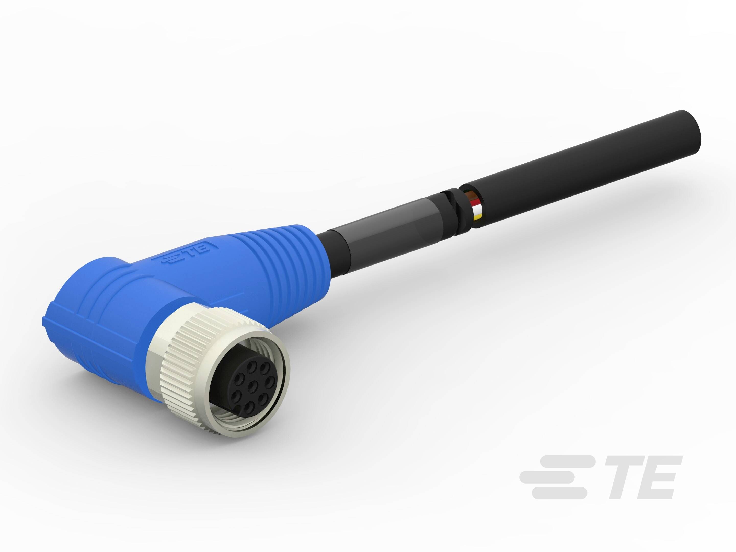 TE Connectivity T4151410008-002 Sensor-/Aktor-Steckverbinder, konfektioniert 5 St. Bag