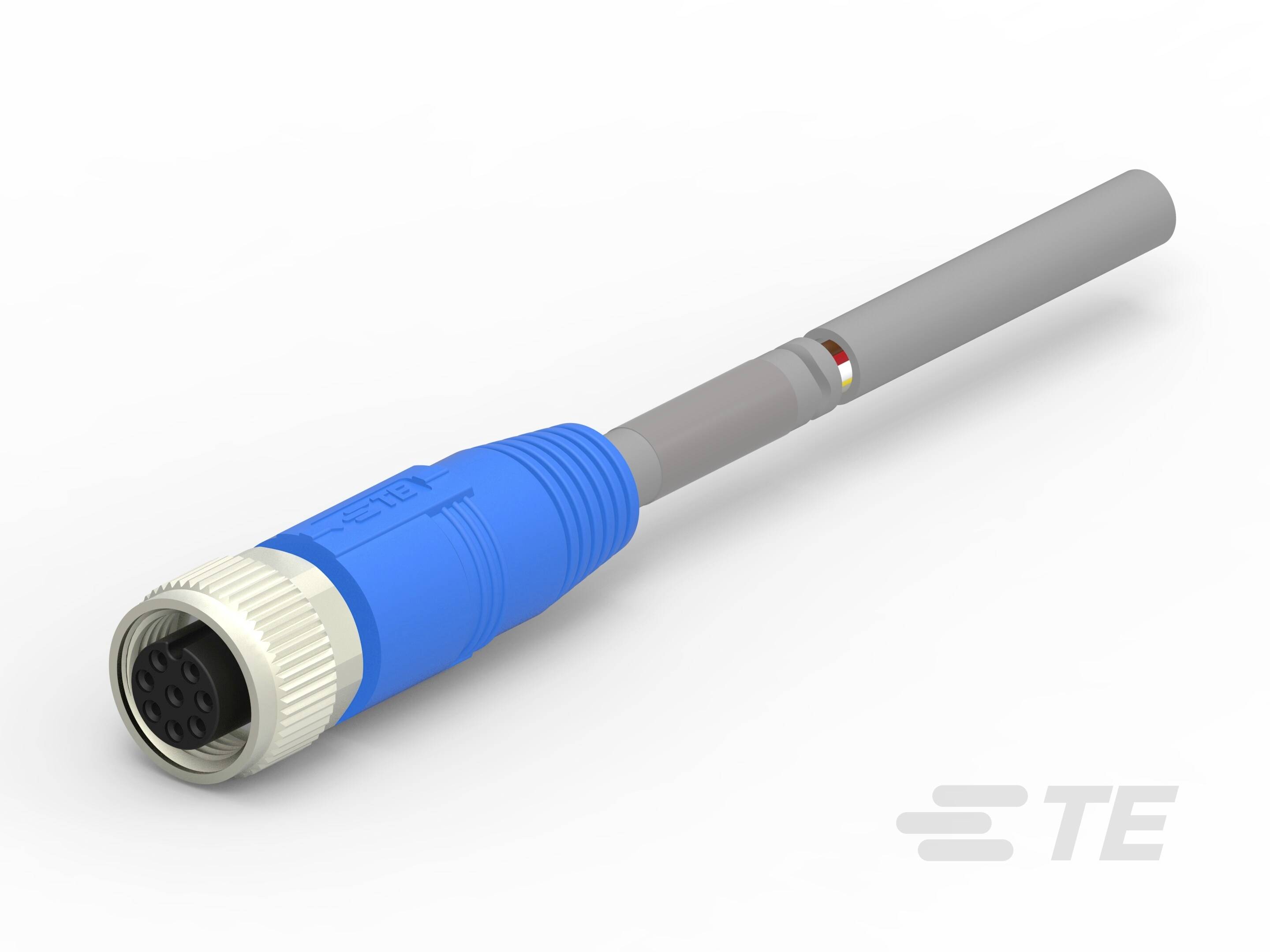 TE Connectivity T4151320008-007 Sensor-/Aktor-Steckverbinder, konfektioniert 1 St. Bag