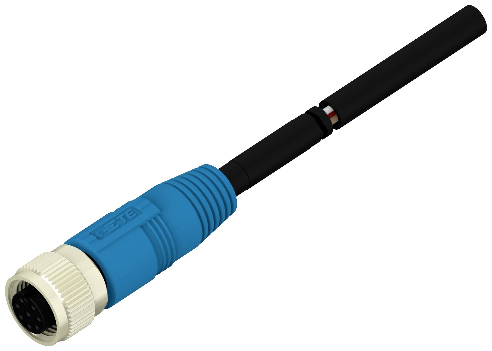 TE Connectivity T4151310008-001 Sensor-/Aktor-Steckverbinder, konfektioniert 5 St. Bag