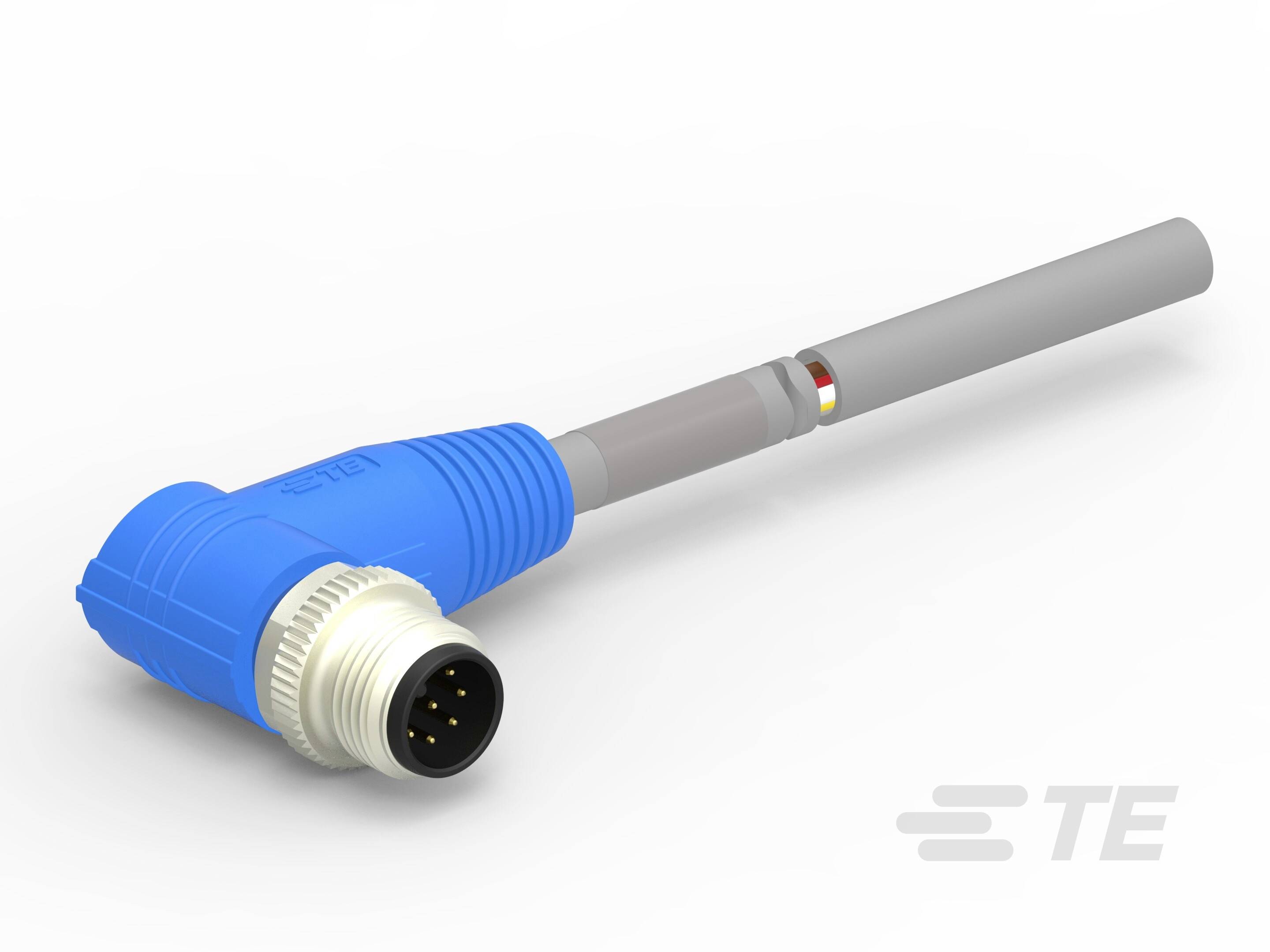 TE Connectivity T4161220008-003 Sensor-/Aktor-Steckverbinder, konfektioniert 5 St. Bag