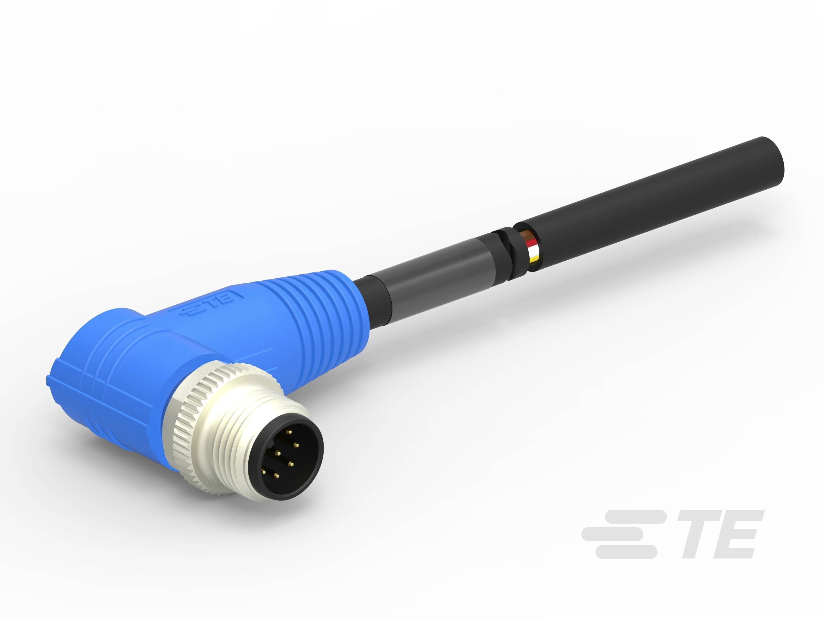 TE Connectivity T4161210008-003 Sensor-/Aktor-Steckverbinder, konfektioniert 5 St. Bag