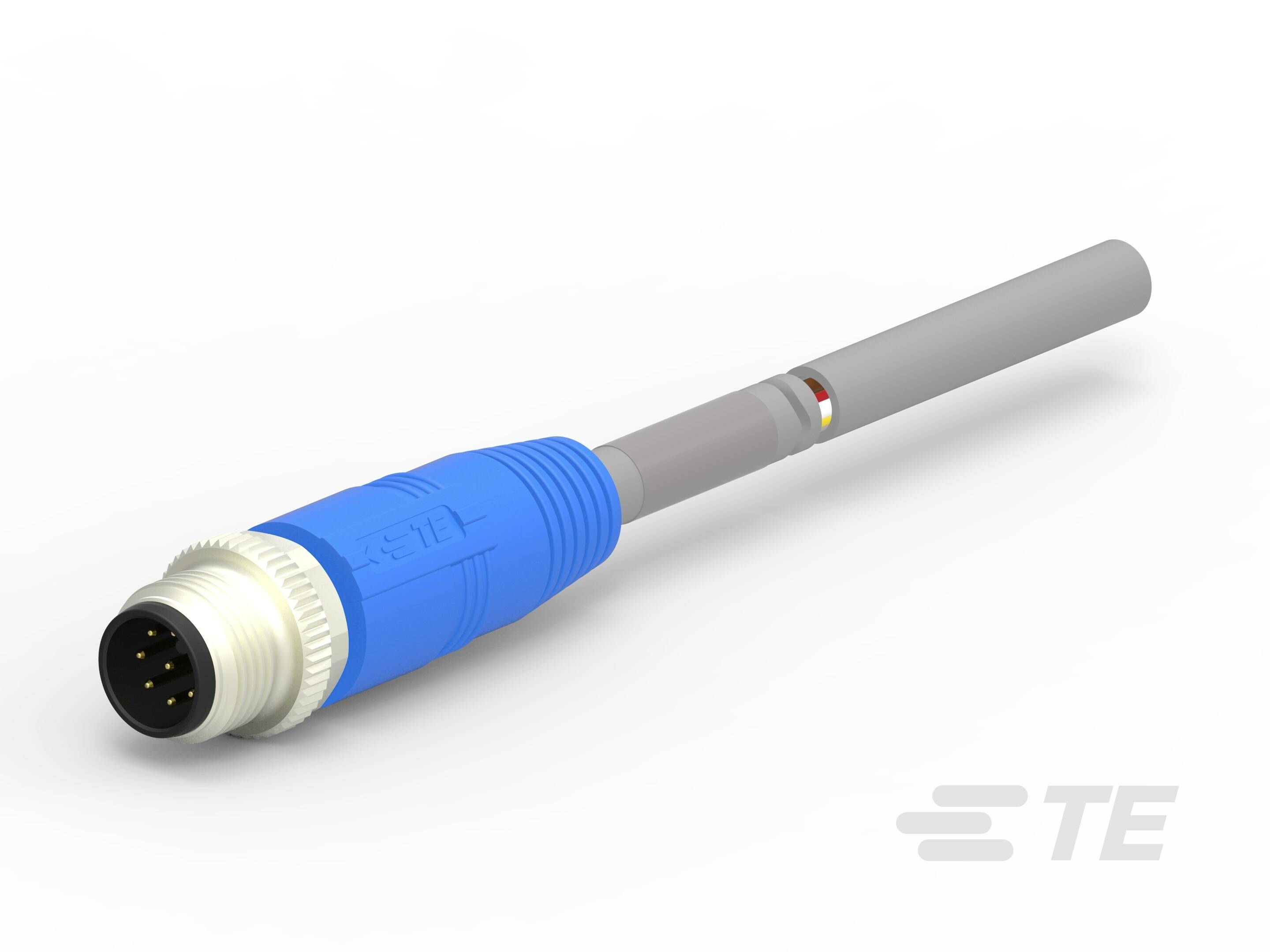 TE Connectivity T4151120008-007 Sensor-/Aktor-Steckverbinder, konfektioniert 1 St. Bag