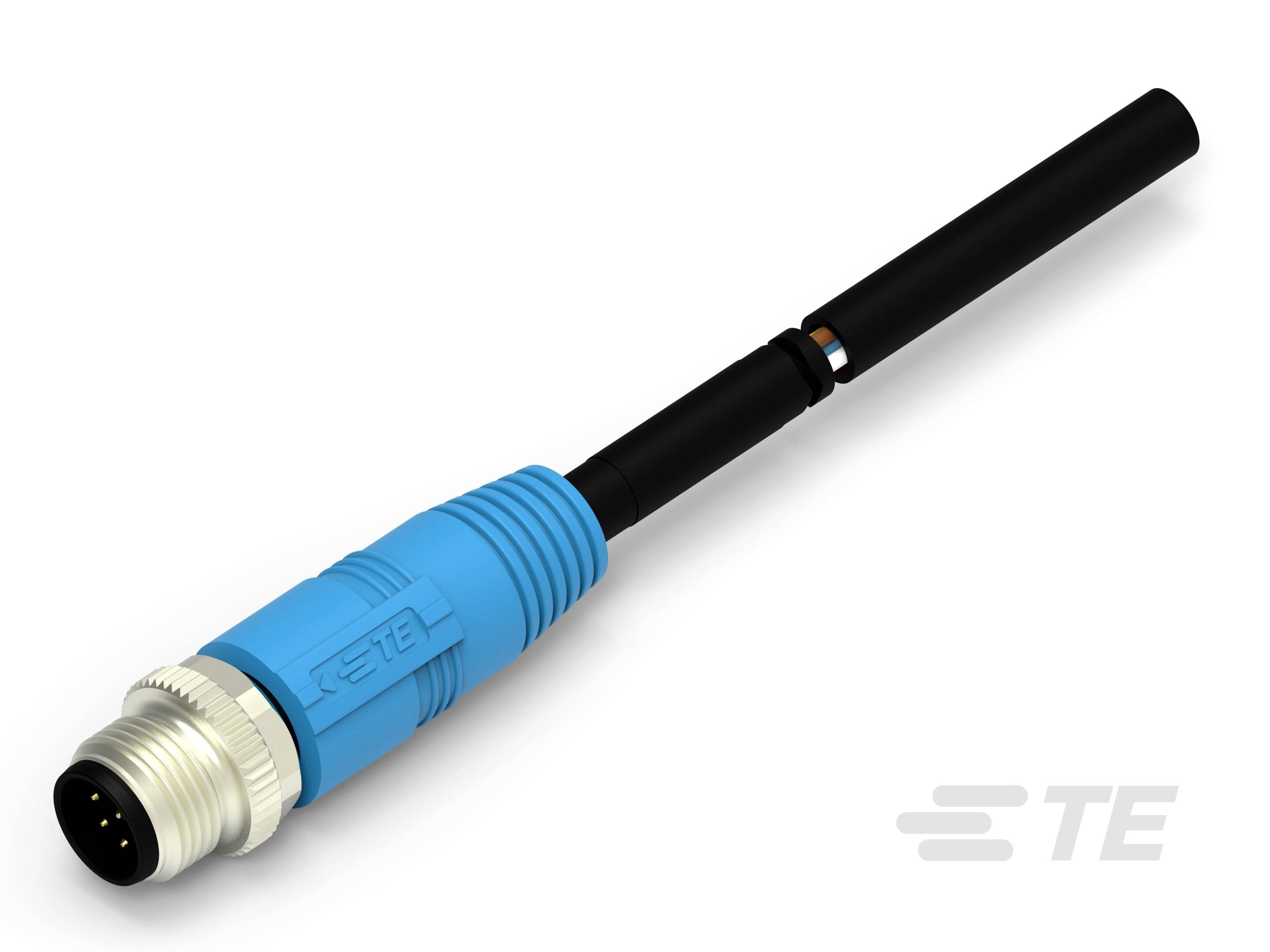 TE Connectivity T4151110008-004 Sensor-/Aktor-Steckverbinder, konfektioniert 5 St. Bag