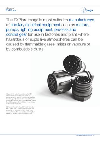 Bulgin EXP-0911/05/S Rundsteckverbinder 1St.