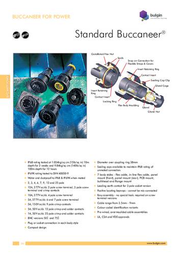 Bulgin PX0820/P Rundsteckverbinder