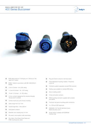 Bulgin PX0412/04P Rundsteckverbinder