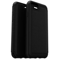 Otterbox Strada Booklet Apple iPhone SE (3rd/2nd gen)/8/7 Schwarz Handy Flip Case, Stoßfest 77-65076 Otterbox Strada Booklet Apple iPhone SE (3rd/2nd gen)/8/7 Schwarz Handy Flip Case, Stoßfest 77-65076