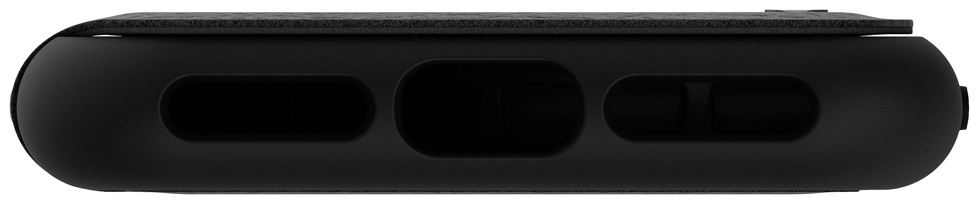 Otterbox Strada Booklet Apple iPhone SE (3rd/2nd gen)/8/7 Schwarz Handy Flip Case, Stoßfest 77-65076