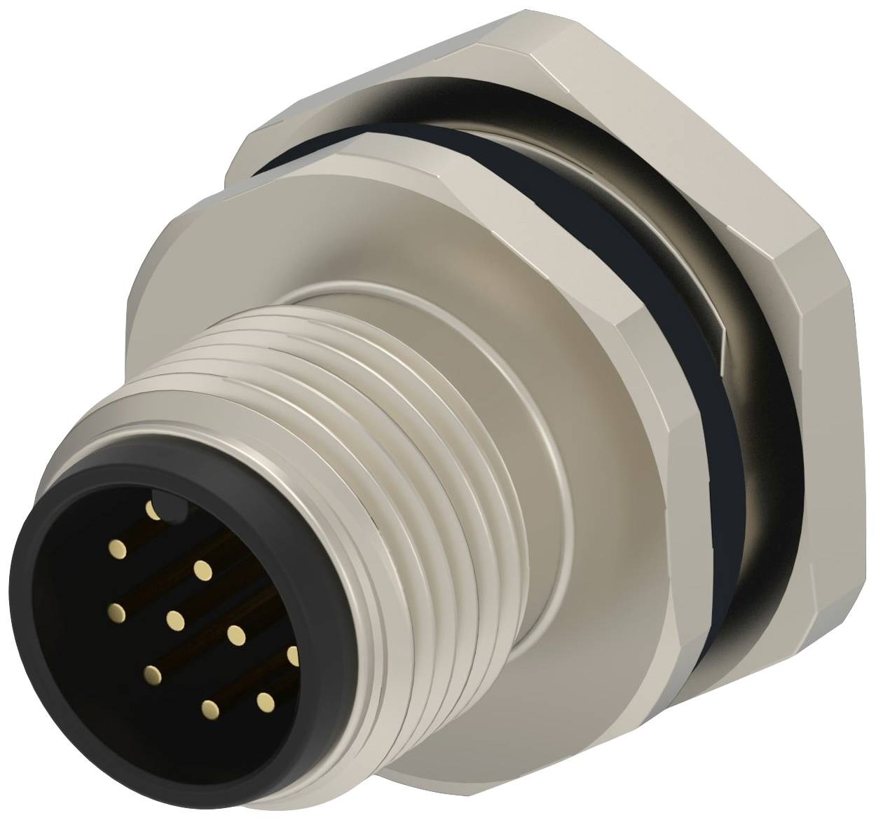 TE Connectivity T4171230012-001 Rundsteckverbinder Bag 1 St.