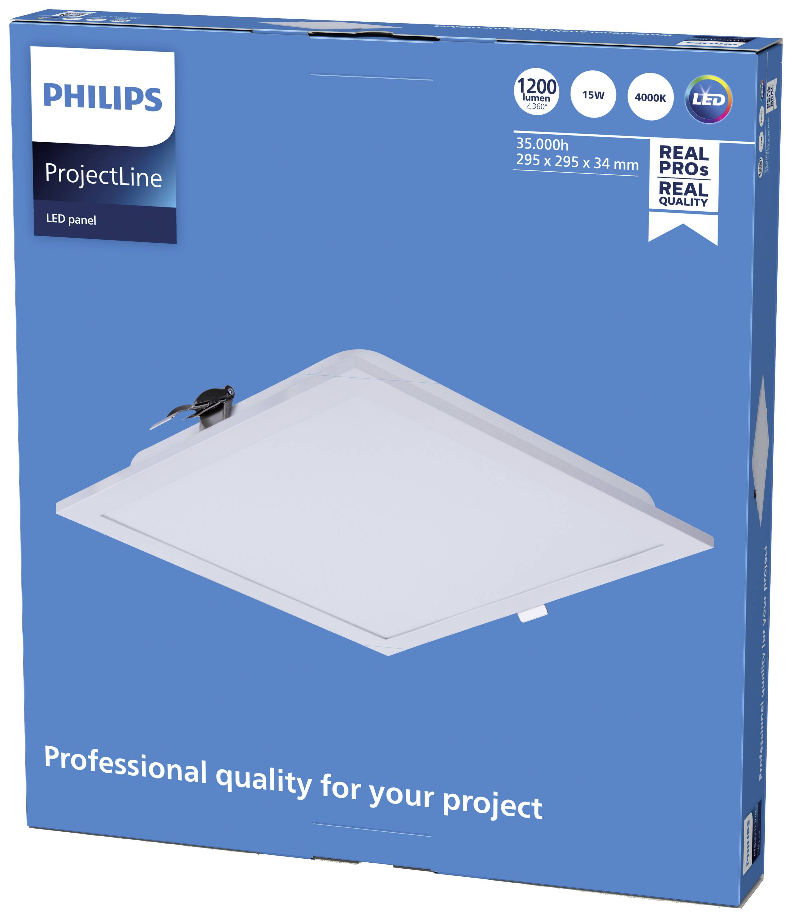 Philips LED ProjectLine 8719514955288 LED-Panel 15 W Naturweiß Weiß