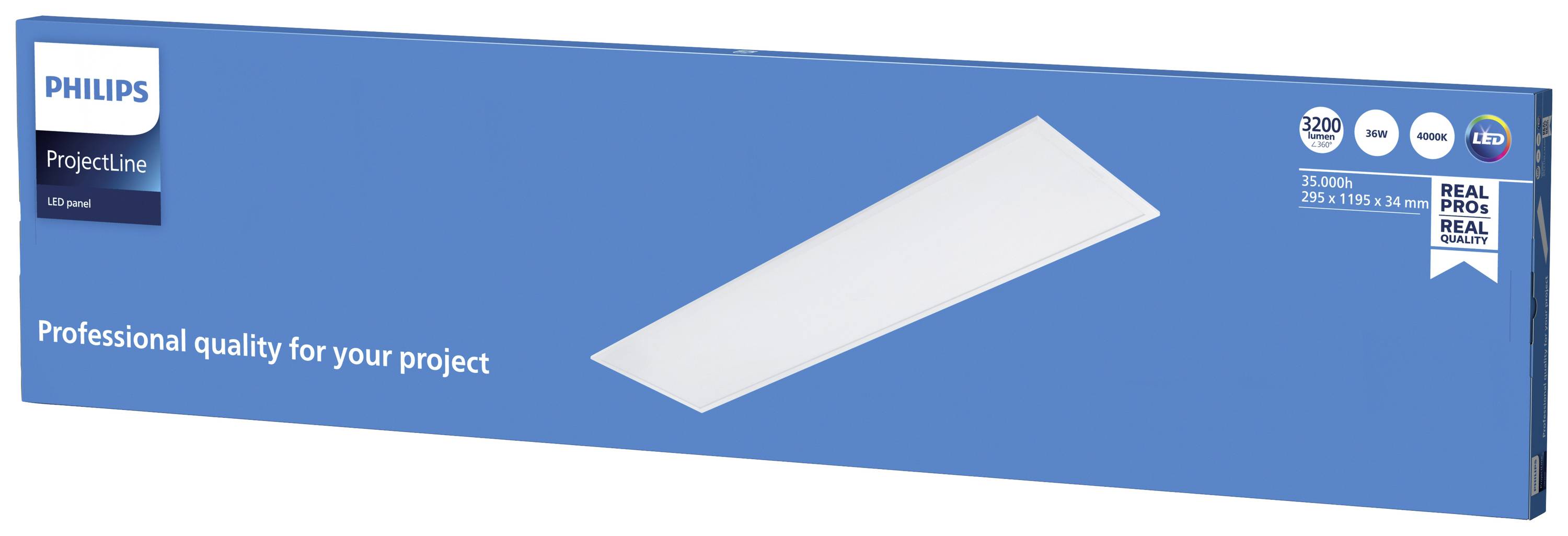 Philips LED ProjectLine 8719514955318 LED-Panel 36W Naturweiß Weiß