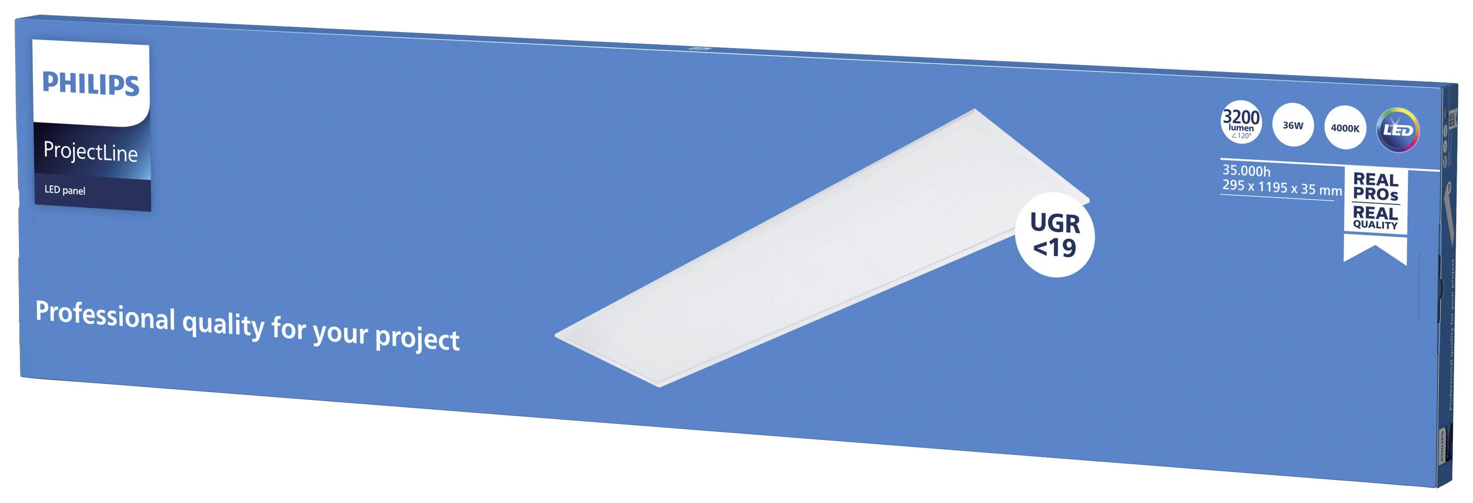 Philips LED ProjectLine 8719514955325 LED-Panel 36W Naturweiß Weiß