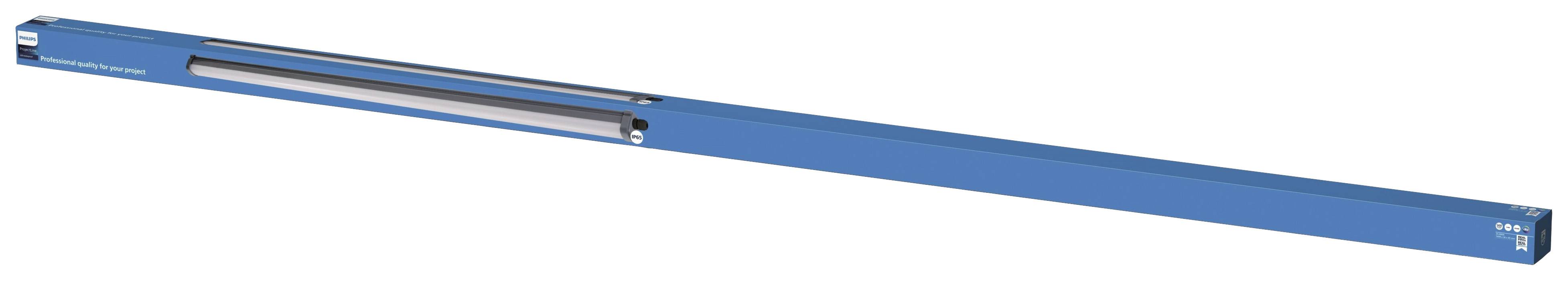 Philips LED ProjectLine LED-Feuchtraumleuchte LED LED 54W Kaltweiß Schwarz