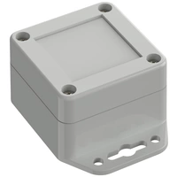 TRU COMPONENTS TC-10860388 Flansch-Gehäuse 60 x 60 x 40.10 ABS Lichtgrau 1 St. TRU COMPONENTS TC-10860388 Flansch-Gehäuse 60 x 60 x 40.10 ABS Lichtgrau 1 St.