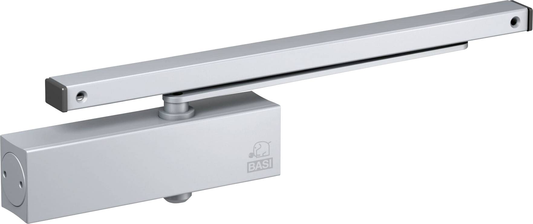 Basi 1490-0102 Türschließer Silber