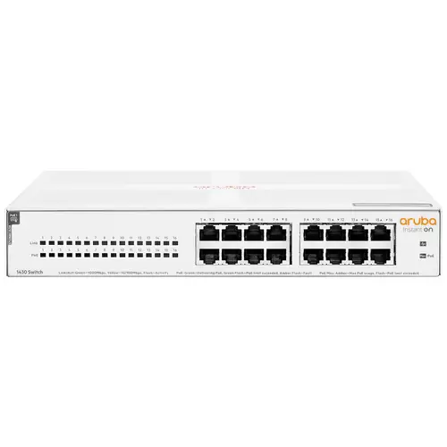 Aruba R8R48A#ABB Netzwerk Switch 16 Port 32 Gbit/s Aruba R8R48A#ABB Netzwerk Switch 16 Port 32 Gbit/s