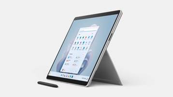 Microsoft Surface Pro 9 WiFi 256GB Platin Windows®-Tablet 33cm (13 Zoll) Windows® 11 Home 2880 x 1920 Pixel