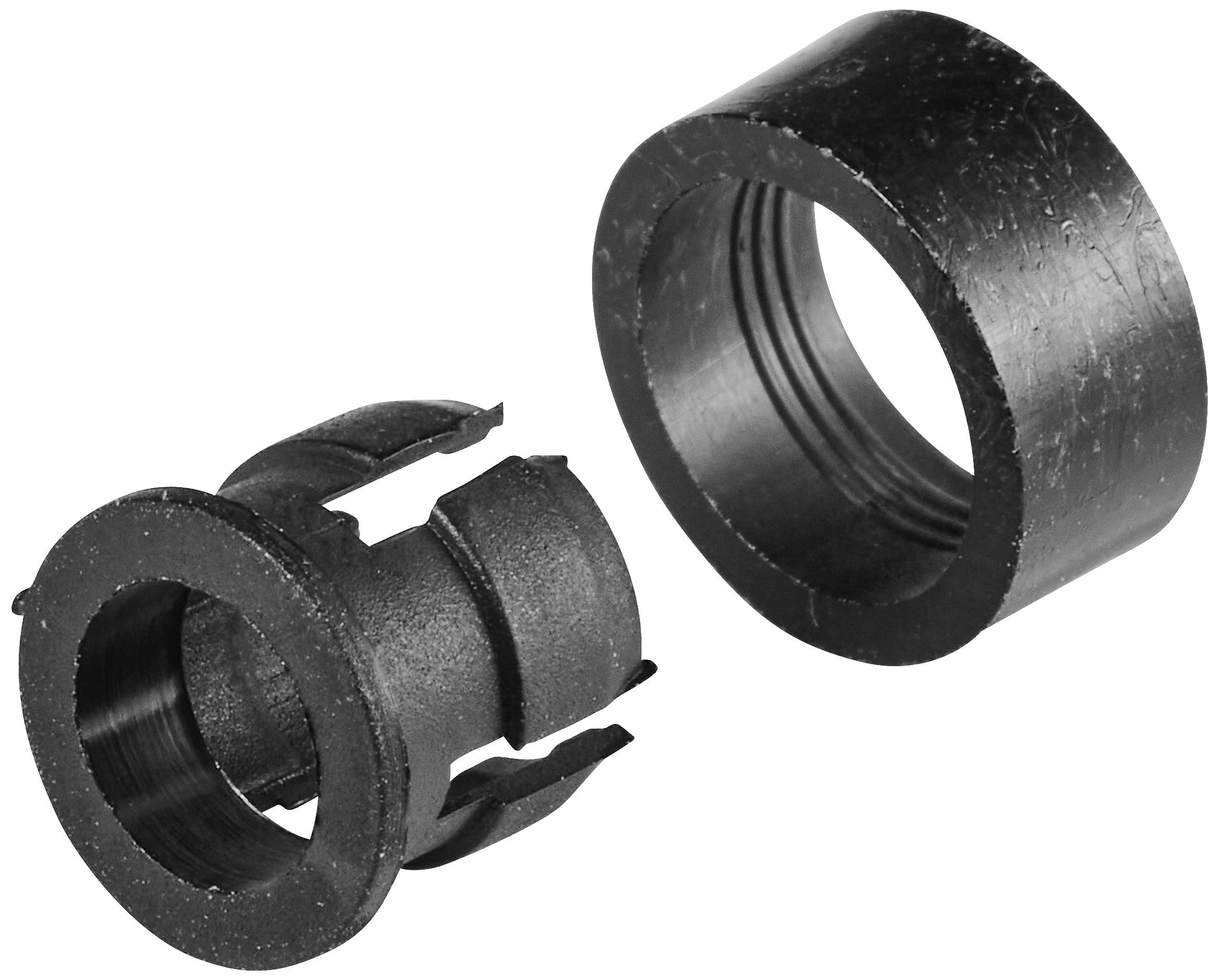 TRU COMPONENTS TC-10874496 LED-Fassung PA66 Passend für (LEDs) LED 5mm SnapIn