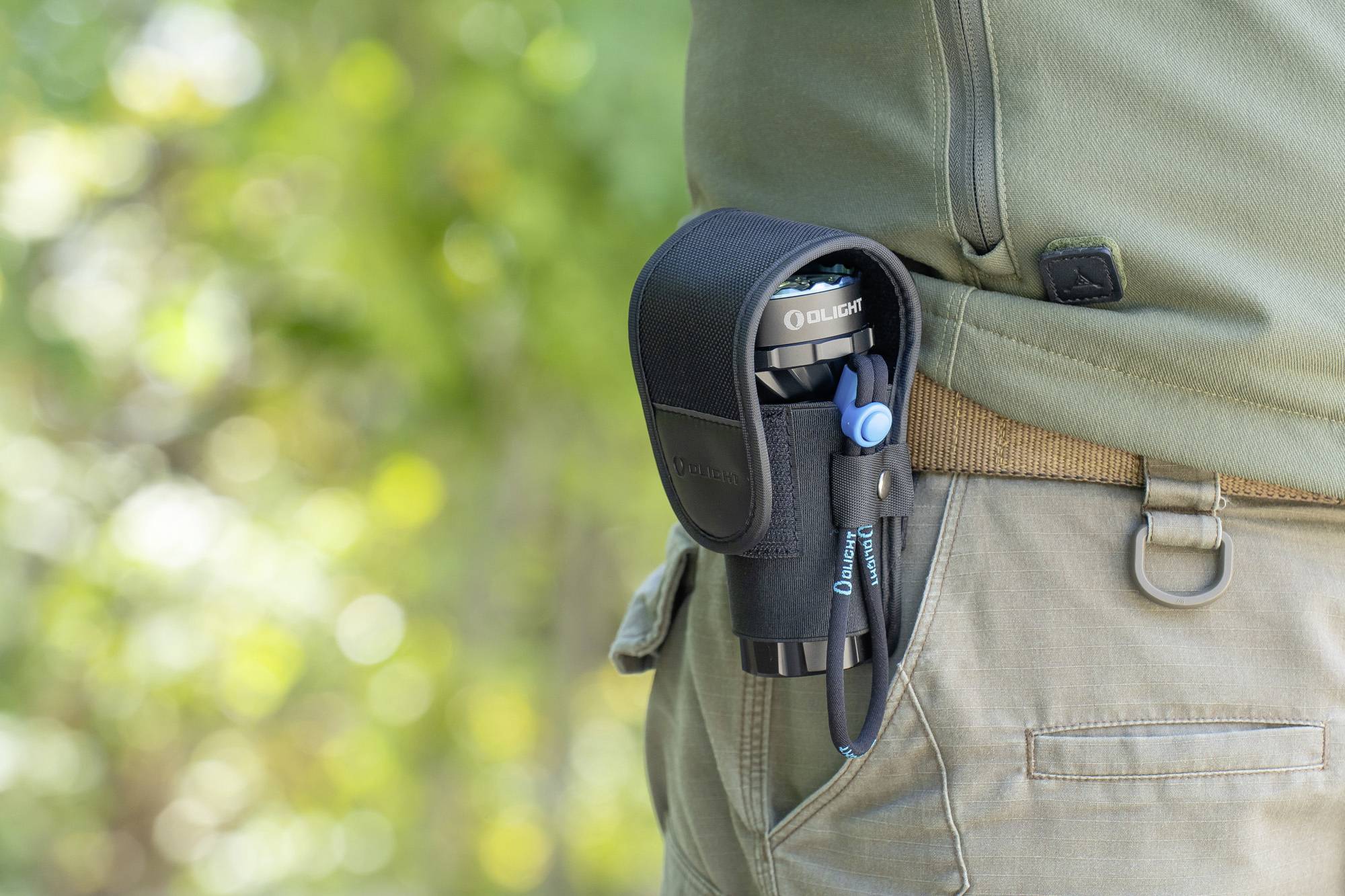 OLight Marauder Mini black LED Taschenlampe Große Reichweite akkubetrieben 7000lm 462g