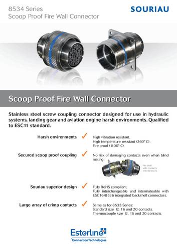 teconnectivity TE Connectivity ESC11SE62041SN0 Rundsteckverbinder 1St.