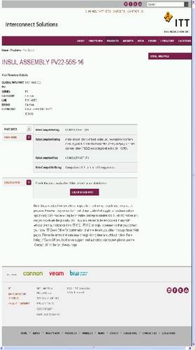 ITT 143-1864-002 Rundsteckverbinder 1St.