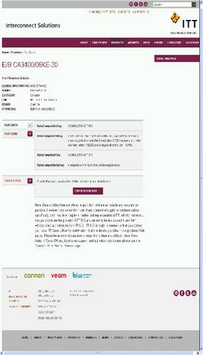 ITT 058-0770-000 Rundsteckverbinder 1St.