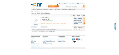 teconnectivity TE Connectivity 103410-58 Rundsteckverbinder Box