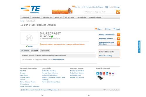 teconnectivity TE Connectivity 101443-58 Rundsteckverbinder Box 1St.