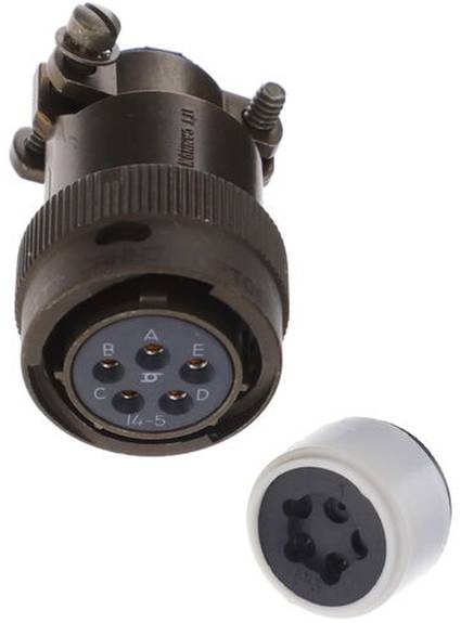 ITT KPT06F14-5S Rundsteckverbinder 1St.