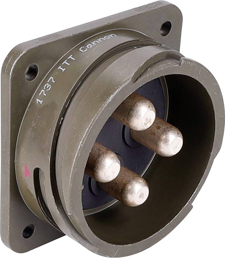 ITT 121097-0004 Rundsteckverbinder 1St.