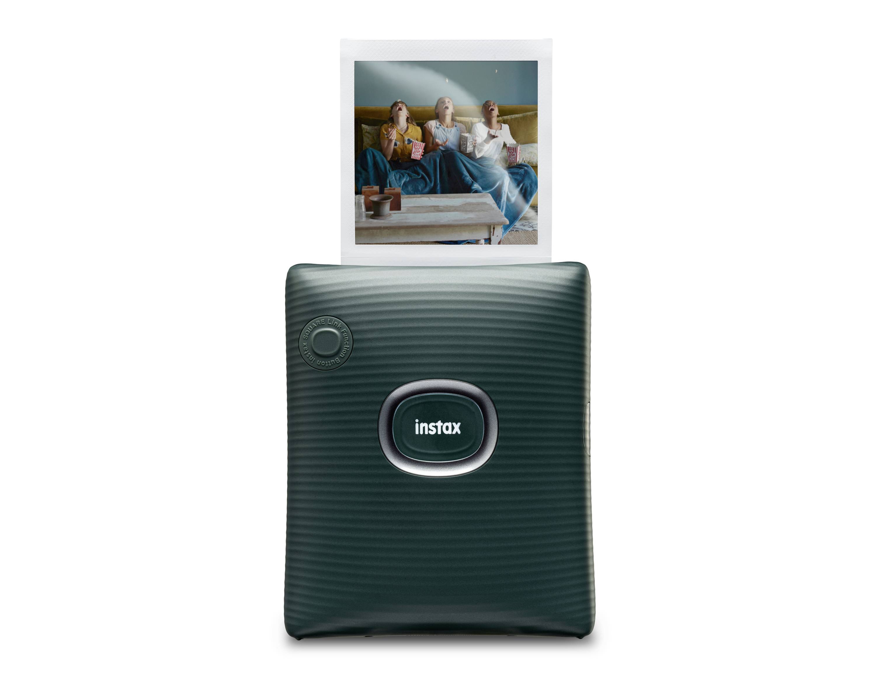 Fujifilm 16785482, Thermodruck, 800 x 800 DPI, 2.4" x 2.4" (6.2x6.2 cm), Bluetooth, Direktdruck, Grü