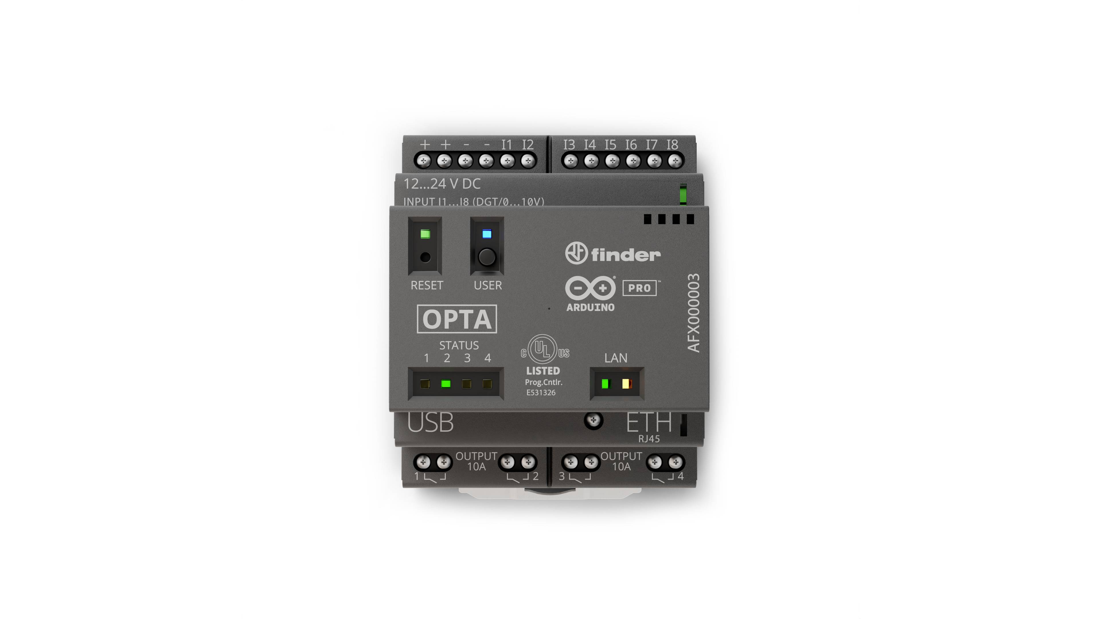 Arduino Opta Lite AFX00003 SPS-Kommunikationsmodul 12 V/DC, 24 V/DC
