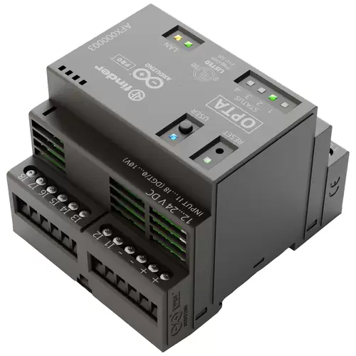 Arduino Opta Lite AFX00003 SPS-Kommunikationsmodul 12 V/DC, 24 V/DC Arduino Opta Lite AFX00003 SPS-Kommunikationsmodul 12 V/DC, 24 V/DC