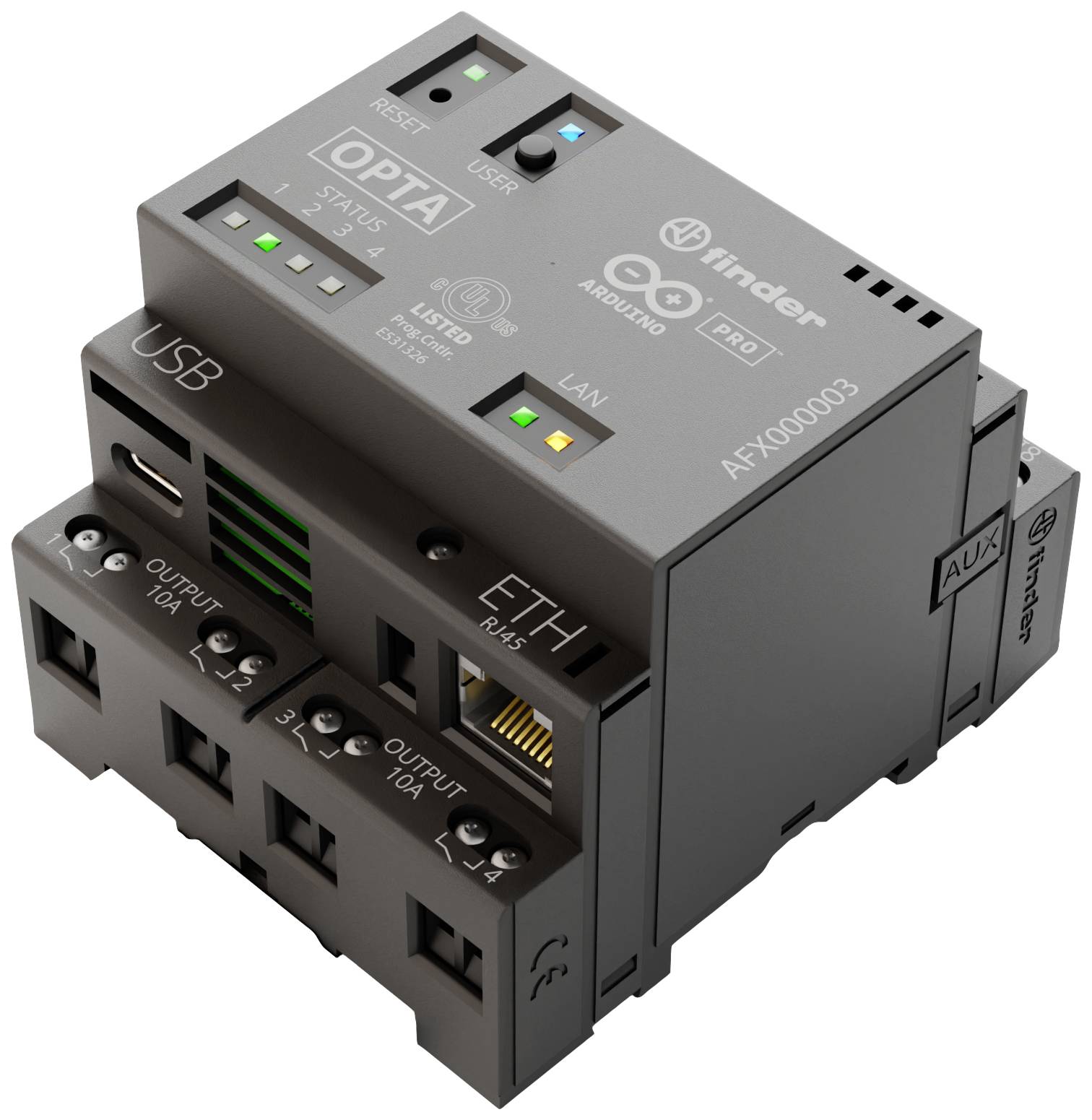 Arduino Opta Lite AFX00003 SPS-Kommunikationsmodul 12 V/DC, 24 V/DC