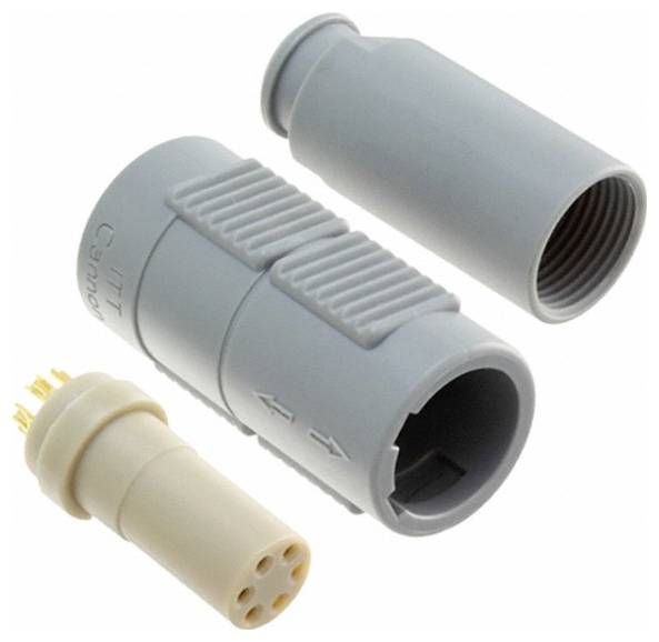 ITT 132042-0832 Rundsteckverbinder 1St.