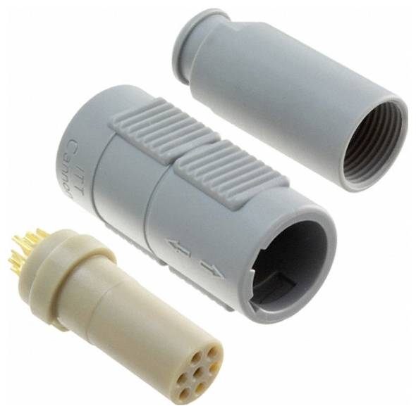 ITT 132042-0286 Rundsteckverbinder 1St.