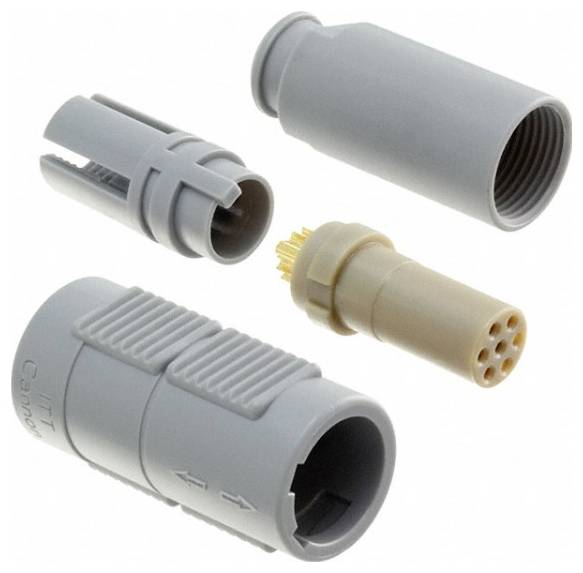 ITT 132042-0293 Rundsteckverbinder 1St.