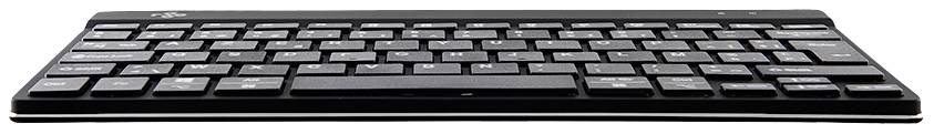 R-GO Tools Compact Break Tastatur Belgisch, AZERTY Schwarz Ergonomisch