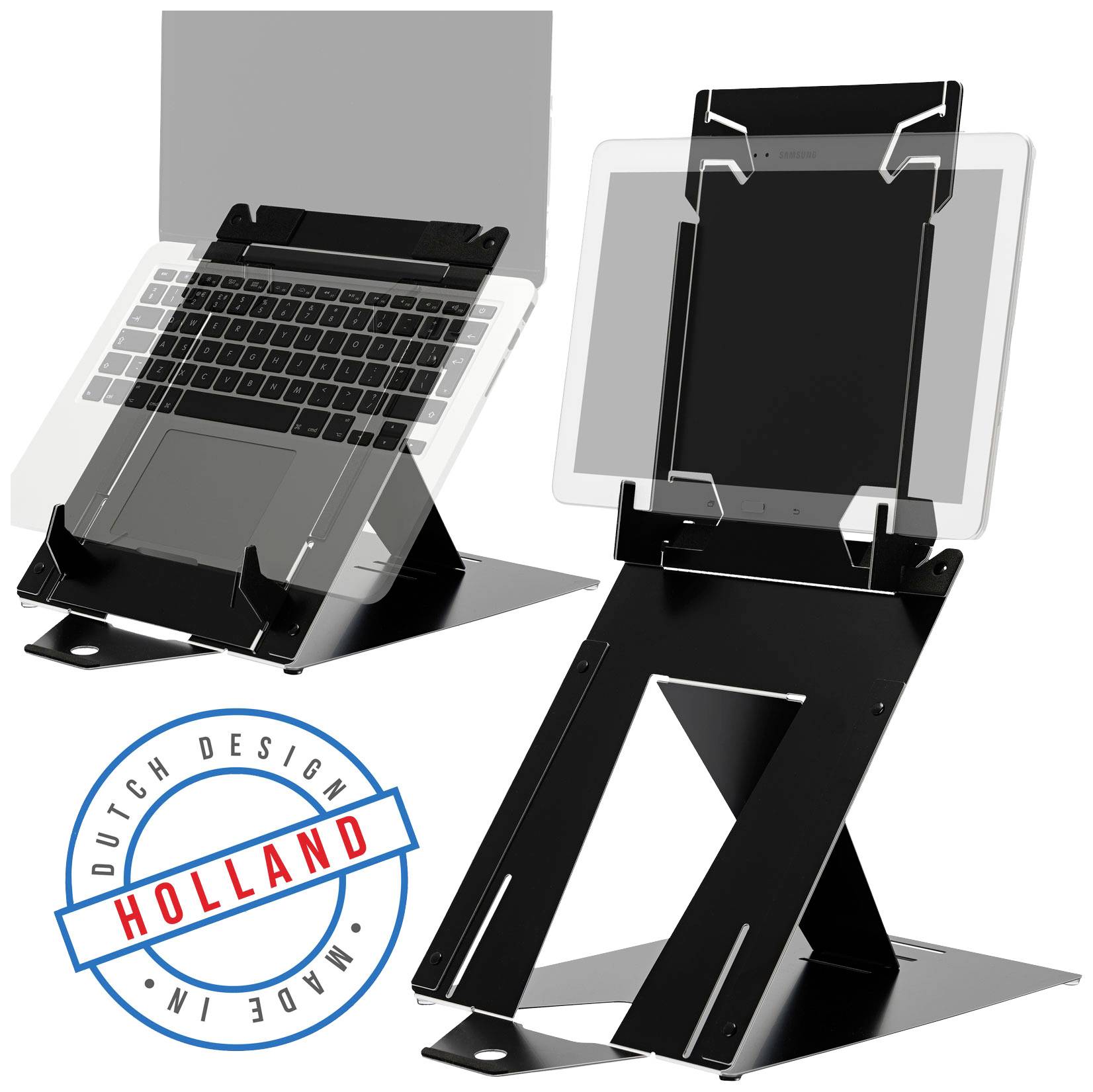 R-GO Tools Riser Duo Notebook-Ständer höhenverstellbar