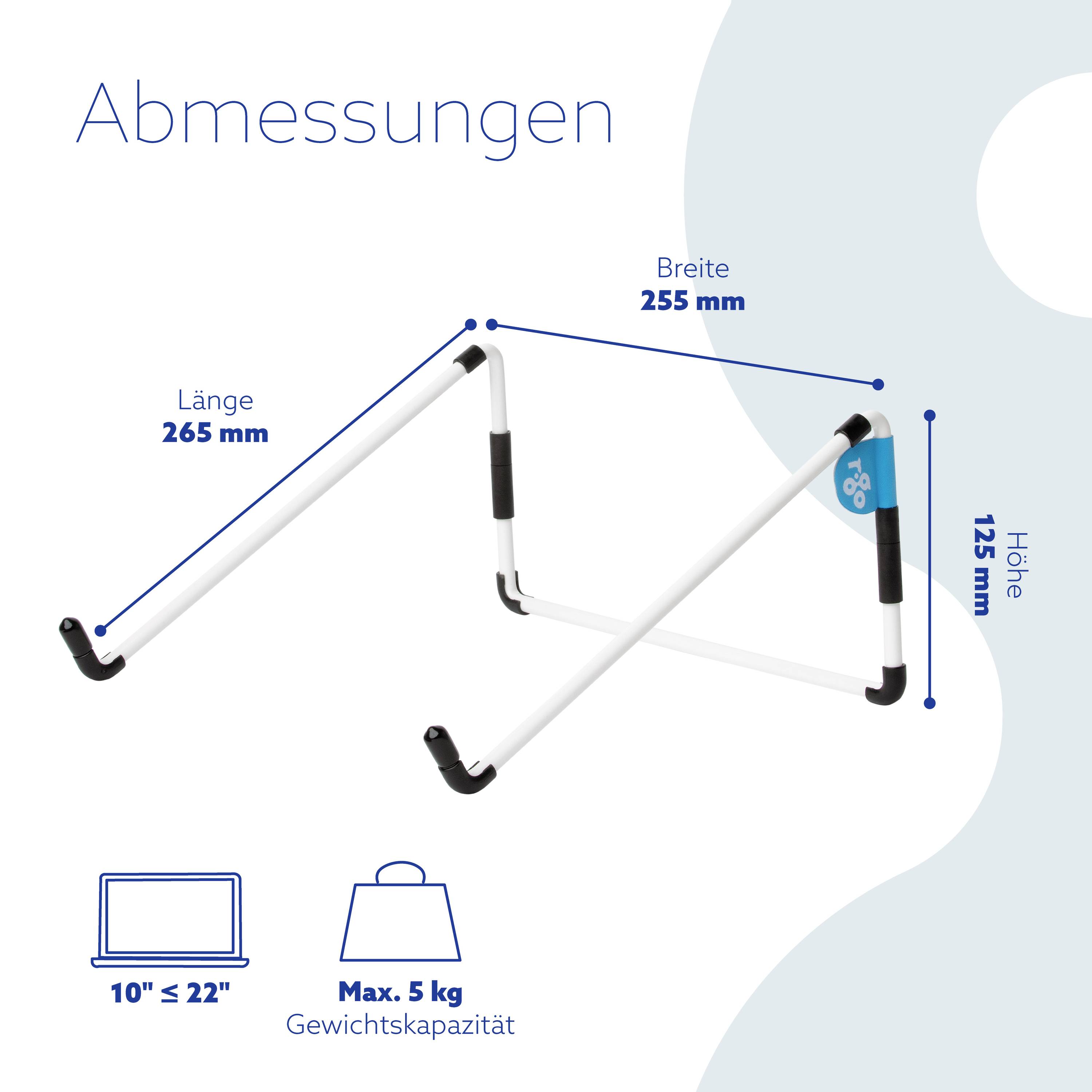 R-GO Tools Steel Travel Notebook-Ständer