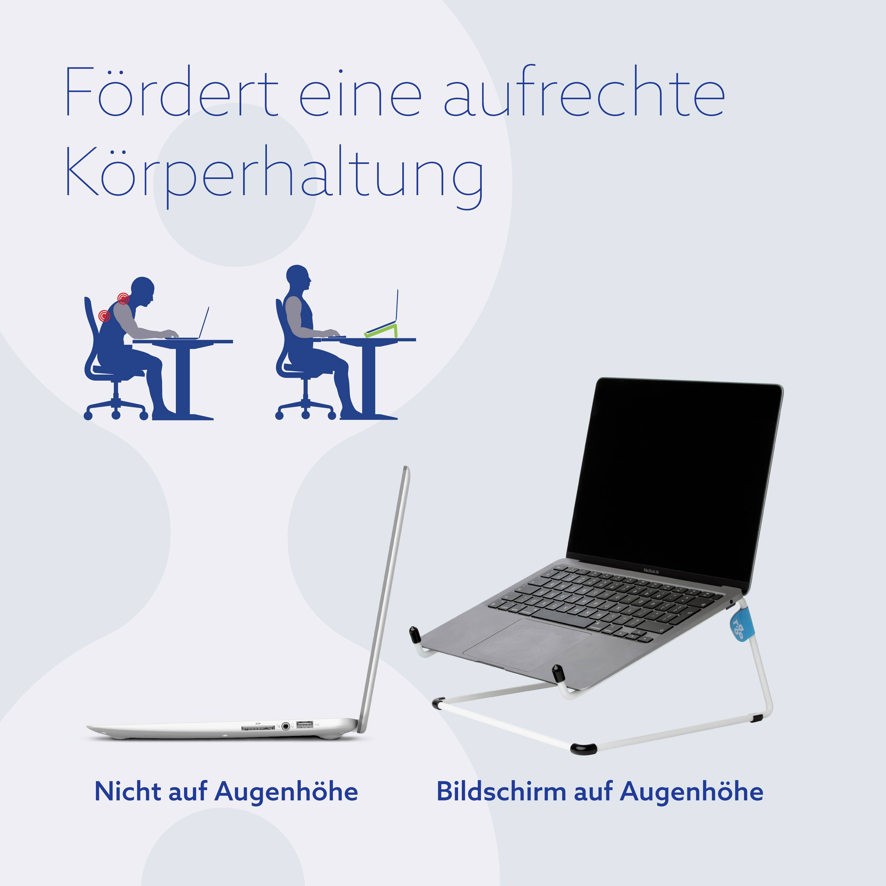 R-GO Tools Steel Office Notebook-Ständer