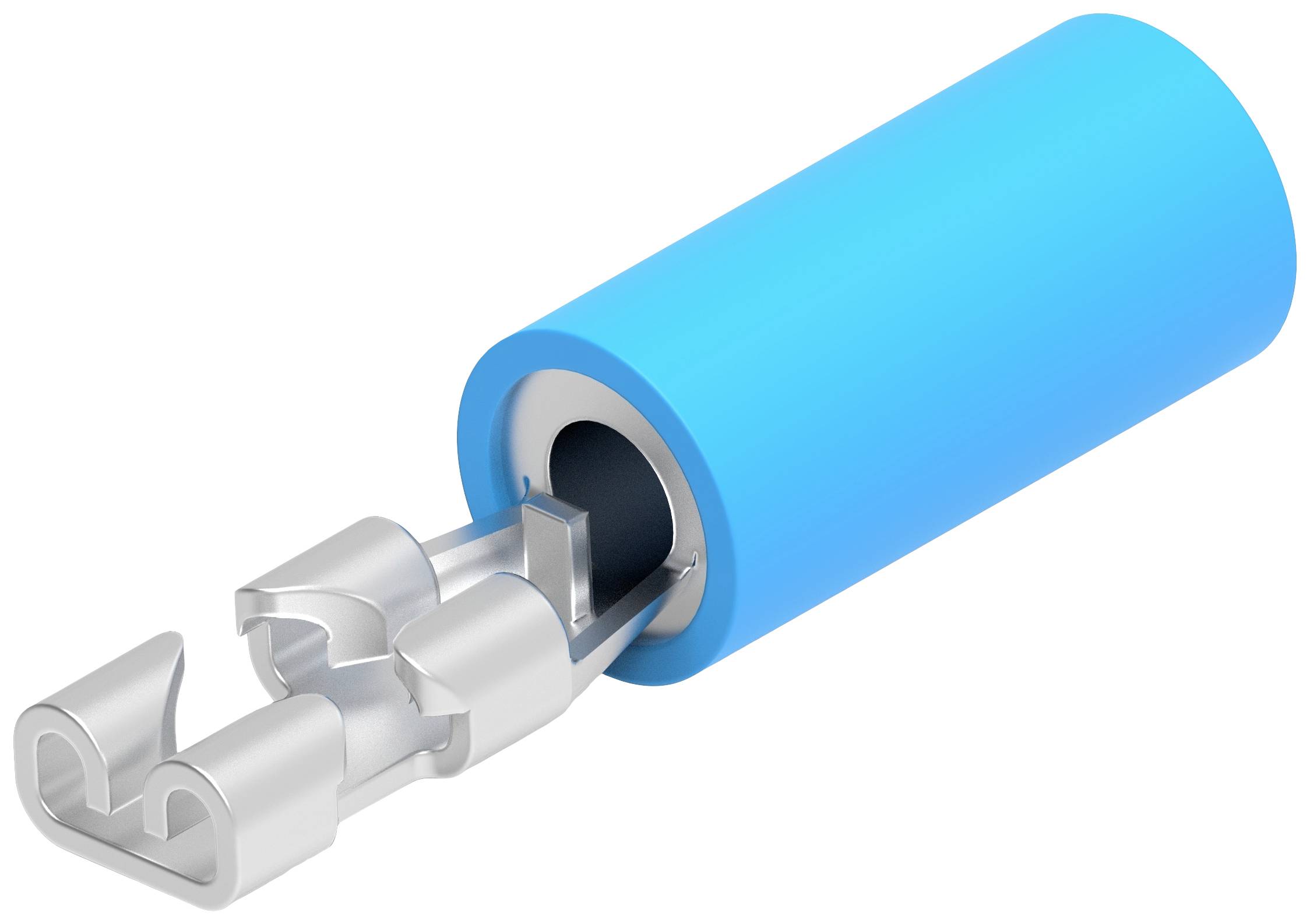 TE Connectivity 8-640929-1 Flachsteckhülse 100 St. Carton